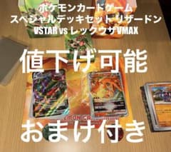 ポケモンカード まとめ売り‼️‼️大量‼️‼️おまけ付き♪大幅値下げ可能‼️‼️ ポケモンカード リザードンVSTAR vs レックウザVMAX 値下げ可能 - メルカリ