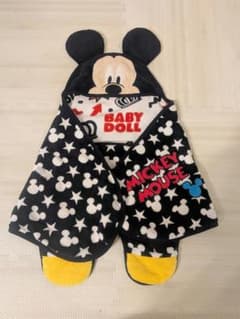 BABYDOLL ミッキーマウス ベビーポンチョ マントのサムネイル