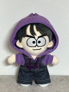 タムぬい服 パーカー＆デニムサロペット 紫 - メルカリ