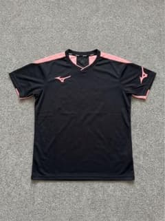 【美品】ミズノ MIZUNO テニス・バトミントンゲームシャツ Mのサムネイル