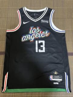 NBAロサンゼルスクリッパーズユニフォーム #13ポールジョージレナード