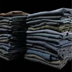 大量まとめ売り リメイク用 素材 男羽織 30点 男物