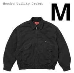 SUPREME Hooded Utility Jacket M 黒24h以内発送 Mサイズ Supreme Hooded Utility Jacket Black - メルカリ