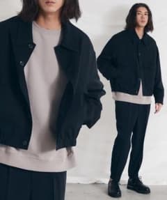 WYM PE SLOW TAPERED SLACKS 完売　ブラックのサムネイル