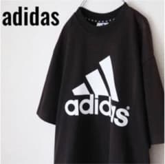 adidas アディダス ビッグロゴ tシャツ カットソー パフォーマンスロゴのサムネイル