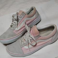 最終値下げ❗️VANSオールドスクール28㎝  うすいピンクのサムネイル
