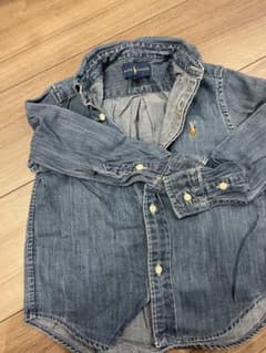 Ralph Lauren デニムブルー 長袖シャツ 3Tのサムネイル