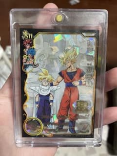 美品最安值スーパードラゴンボールヒーローズ 孫悟空・孫悟飯カードのサムネイル