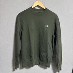 FRED PERRY オリーブグリーン スウェット Sのサムネイル