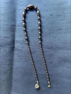 美品】磁気ヘマタイトネックレス 天然石 フォーマル シンプル上品 綺麗 