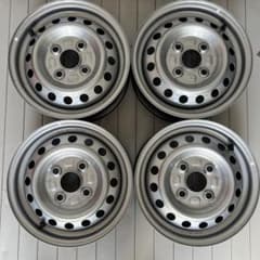 ダイハツ　ハイゼットトラック　軽トラ12インチ ホイール４本　センターキャップ付 ダイハツ ハイゼットトラック 軽トラ12インチ ホイール4本 センター