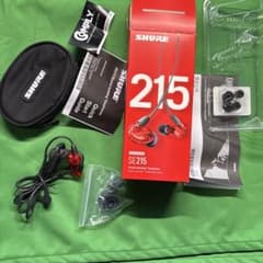 VGP 金賞】SHURE シュア イヤホン SE215SPE-RD-A レッド - メルカリ