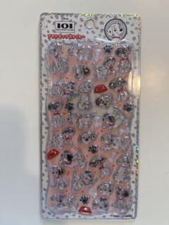 101匹わんちゃん プチドロップステッカーのサムネイル