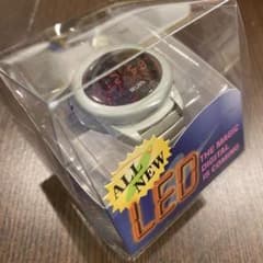 新品・未使用動作品1990’s LEDデジタル時計のサムネイル