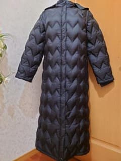 ❤極上美品❤【miumiu】フード付きロングダウンジャケット❤ お袖 