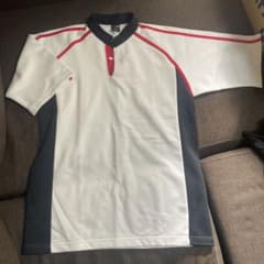 ラグビー　練習着　白　Ｌサイズのサムネイル