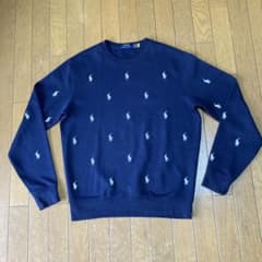 POLO RALPH LAUREN ネイビー スウェット Mのサムネイル