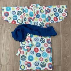 最終値下げ　キッズ浴衣　110〜115のサムネイル