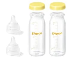 ピジョン 母乳実感 直付け 哺乳瓶 100mlセット（一般新生児用) 2個セットのサムネイル