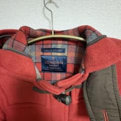 LONDON TRADITION ウールダッフルコート 赤 鎌倉シャツのサムネイル