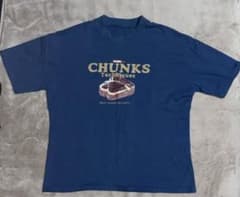 CHUNKS Techniques Tシャツ ブルーのサムネイル