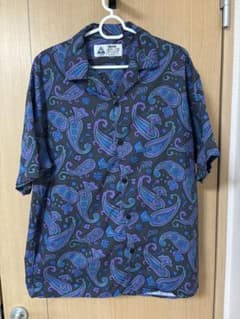 美品　CHALLENGER　PAISLEY　SHIRT　Lのサムネイル