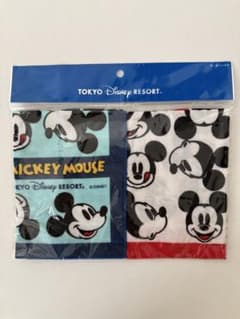 東京ディズニーリゾート ミッキー ガーゼハンカチ 2枚セットのサムネイル