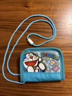 ドラえもん 財布　水色のサムネイル