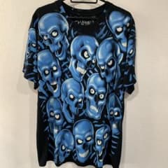 LIQUID BLUE SKULL PILE BLUE BLACK Tシャツのサムネイル