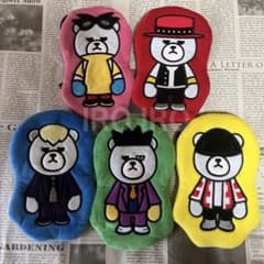 BIGBANG アップリケポーチ５個セットのサムネイル
