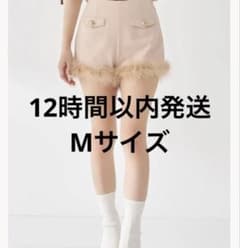 Darich ポイントエアリーフェザーショートパンツ　ピンクベージュ Darich ダーリッチ ポイントエアリーフェザーショートパンツ ピンク