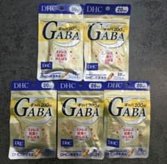 GABAサプリ　DHA20日分　5袋おまとめお買い得のサムネイル