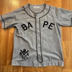 A BATHING APE ベースボールシャツ Lサイズのサムネイル