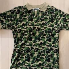 A Bathing Ape カモフラージュ ポロシャツ - メルカリ