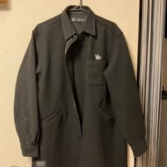 GU x undercover ニットメルトンロングシャツ Mサイズブラックのサムネイル