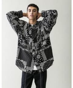 MONKEY TIME PAIZLY PRINT OVER SIZED CPOのサムネイル