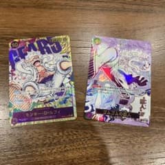 ワンピースカード ゴムゴムの巨人　ニカ　モンキー・D・ルフィ secパラ　セット ワンピースカード ゴムゴムの巨人 ニカ モンキー・D・ルフィ secパラ