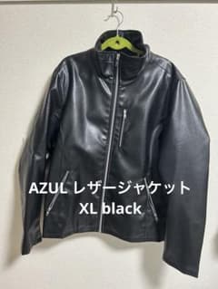 AZUL レザージャケット　メンズ　Lのサムネイル