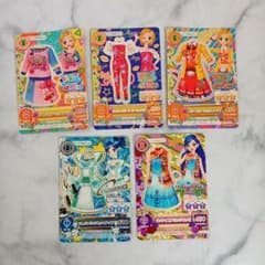 アイカツカード　トップス＆ボトムス　17枚セット アイカツカード トップス＆ボトムス 5枚セット - メルカリ