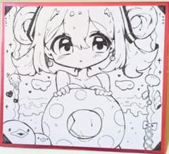 ♡原画一点物♡ 手描きイラスト 初音ミク 水着 萌え絵 ファンアート