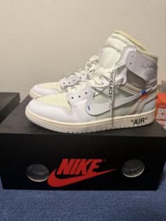 NIKE AIR JORDAN 1 OFF-WHITE ホワイトのサムネイル