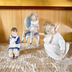 LLADRO リヤドロ　フィグリン　3体セット LLADRO リヤドロ フィグリン 3体セット - メルカリ
