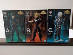 僕のヒーローアカデミア 一番くじ A賞 B賞 C賞 3種セットのサムネイル