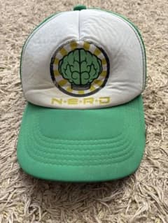 N.E.R.D. 脳ロゴ メッシュキャップ ファレル ウィリアムズ - メルカリ