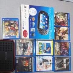 プレイステーションVITAとソフト9本セットのサムネイル