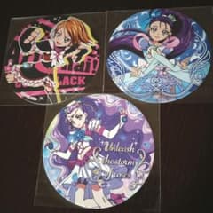 プリキュア プリティストア トゥインクル缶バッジ 特典 コースター コンプリート プリキュア トゥインクル缶バッジ4 特典コースター×3 - メルカリ