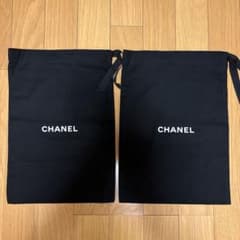 CHANEL シャネル 巾着 保存袋 布袋 ポーチ 2枚 - メルカリ