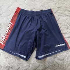 plavision ハンドボール ショートパンツ ネイビー/レッドのサムネイル