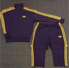 〜 adidas ジャージ上下（紫×黄）レーカーズカラー 〜のサムネイル