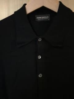 ジョンスメドレー /JOHN SMEDLEY  半袖ニット　黒紺セットのサムネイル
